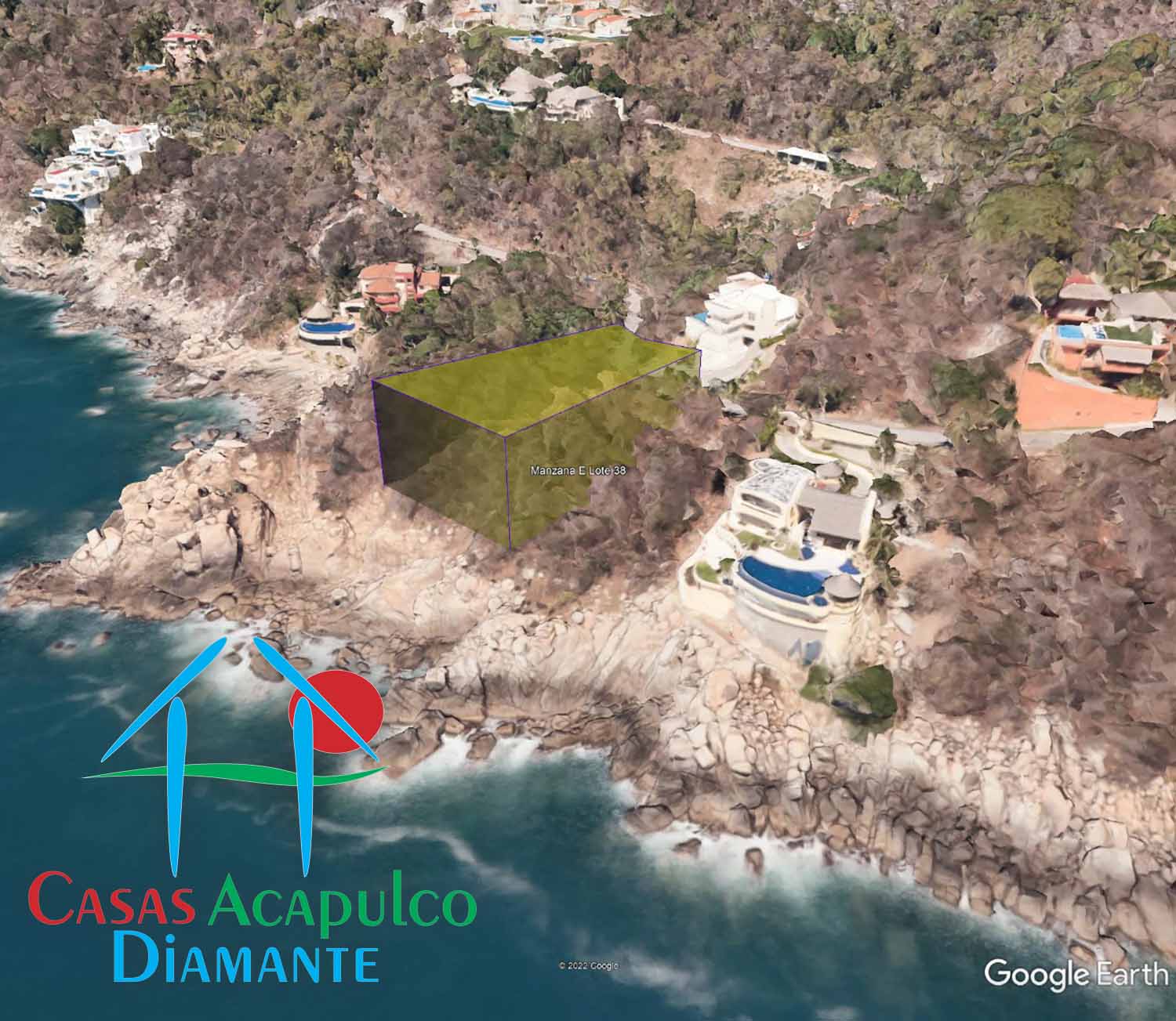 Terreno Brisas del Marqués Manzana E Lote 38 - Vista aérea 3